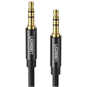 Ugreen AV112, Jack 3.5 mm Male - Jack 3.5 mm Male, 1m, negru