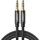 Cablu audio Ugreen AV112, Jack 3.5 mm Male - Jack 3.5 mm Male, 1m, negru
