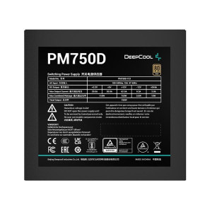 Deepcool PM750D, 80+ Gold, 750W