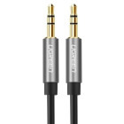 Cablu audio Ugreen AV119, Jack 3.5 mm Male - Jack 3.5 mm Male, 1m, negru-gri