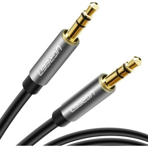 Ugreen AV119, Jack 3.5 mm Male - Jack 3.5 mm Male, 3m, negru-gri