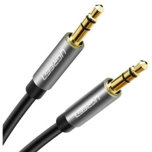 Ugreen AV119, Jack 3.5 mm Male - Jack 3.5 mm Male, 3m, negru-gri