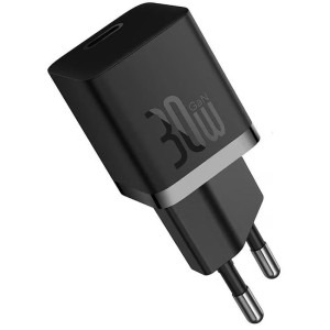 Baseus GaN5, 1x USB-C, Fast Charger 30W, Black