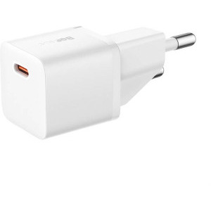 Baseus GaN5, 1x USB-C, Fast Charger 20W, White