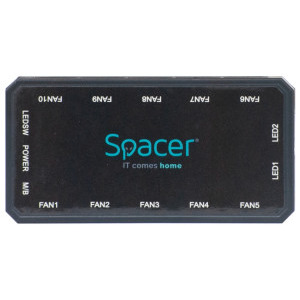 Fan controller Spacer SPFC-RGB-6P