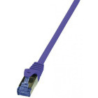 Cablu retea Logilink CAT6a Patch Cable S/FTP 5 m LSZH Purple