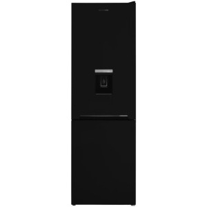 Combina frigorifica Heinner HCNF-V291BKWDE++, 294 L, Clasa E, No Frost, Freezer Shield, Dozator de apa, Control electronic, Iluminare LED, 186 cm, Negru