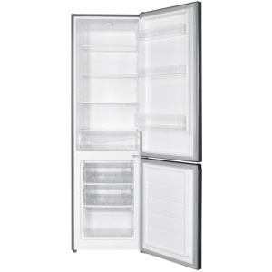 Heinner HC-HM262XE++, 262 L, Clasa E, Control electronic, Iluminare LED, 180 cm, Inox