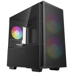 PCケース・GD06B／電源・剛力短2／BDD・BH12NS30　３点セット Carcasa Deepcool CH360 Black - PC Garage