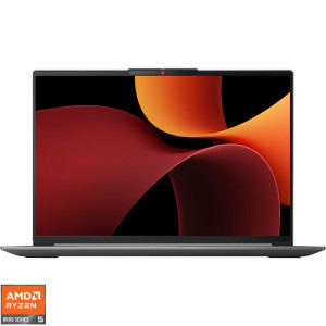 Lenovo 16'' IdeaPad Slim 5 16AHP9, 2K OLED 120Hz, Procesor AMD Ryzen™ 5 8645HS (16M Cache, up to 5.0 GHz), 16GB LPDDR5X, 1TB SSD, AMD Radeon 760M, No OS, Cloud Grey