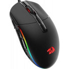 Mouse Gaming Redragon Invader 12400 DPI Black RGB