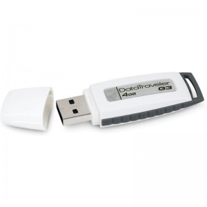 Kingston DataTraveler I G3 4GB alb/gri
