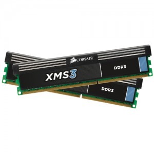 Corsair XMS3 8GB DDR3 1600MHz CL9 Dual channel kit