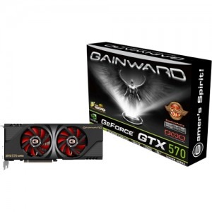 Gainward GeForce GTX 570 Golden Sample 1.28GB GDDR5 320-bit