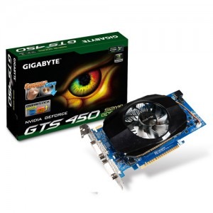 GIGABYTE GeForce GTS 450 512MB GDDR5 128-bit