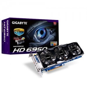 GIGABYTE Radeon HD6950 OC 1GB GDDR5 256-bit