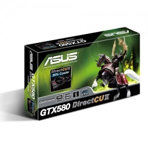 ASUS GeForce GTX 580 DirectCU II 1.53GB GDDR5 384-bit