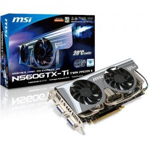 MSI GeForce GTX 560 Ti Twin Frozr II 1GB GDDR5 256-bit