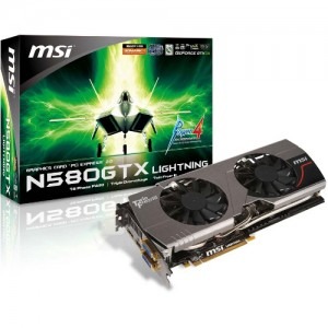 MSI GeForce GTX 580 Lightning 1.53GB GDDR5 384-bit