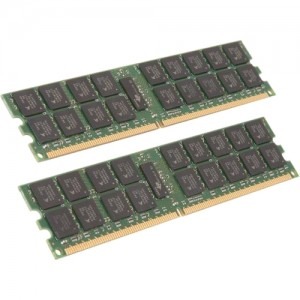 Kingston Memorie ECC RDIMM DDR2 4GB 400MHz Dual Channel Kit - compatibil HP/Compaq