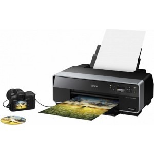 Epson Stylus Photo R3000, inkjet, color, format A3+, retea, Wi-Fi