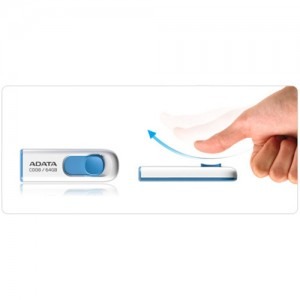 ADATA Classic C008 32GB alb/albastru