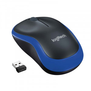 Logitech M185, Wireless, Blue