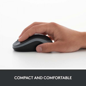 Logitech M185, Wireless, Blue