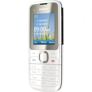 Nokia C2-00 white