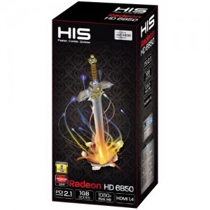 HIS Radeon HD6850 Fan 1GB GDDR5 256-bit