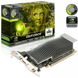 Point Of View GeForce GT 520 1GB DDR3 64-bit passive