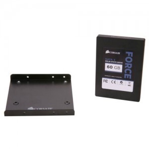 Corsair Force Series 3 60GB SATA-III 2.5 inch SandForce + 3.5 inch bracket
