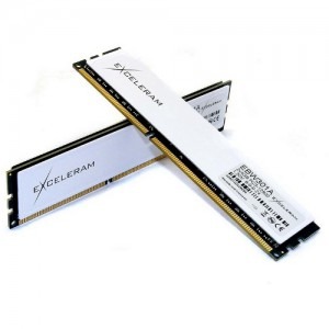 Exceleram Sark White 8GB DDR3 1600MHz CL9 Dual Channel Kit