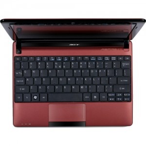 Acer Aspire One D257-N57Crr, Procesor Intel® Atom™ N570 1.66GHz, Linpus, Red