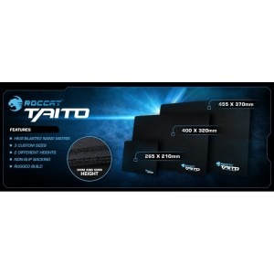Roccat Taito King-Size 3mm - Shiny Black