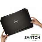 DELL 17.3'' Inspiron 17R N7110 Switch, Procesor Intel® Core™ i3-2330M 2.2GHz Sandy Bridge, 4GB, 500GB, GeForce GT 525M 2GB, Black