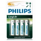 Philips LongLife 4x AA R6 blister