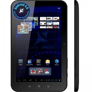 Allview AllDro Speed+ 3G, 7 inch MultiTouch, Cortex A8 1.2GHz, 1GB RAM, 4GB flash, Wi-Fi, 3G, Android 4.0, Black