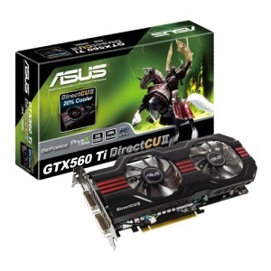 ASUS GeForce GTX 560 Ti DirectCU 2GB GDDR5 256-bit
