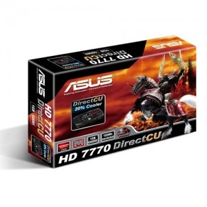 ASUS Radeon HD7770 GHz Edition DirectCU 1GB GDDR5 128-bit