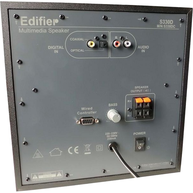Edifier Boxa S330D Black - PC Garage