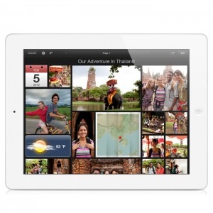 Apple iPad generatia a 3-a A5X 16GB Wi-Fi white