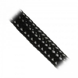 Nanoxia 4-pin Fan Female - 2x 4-pin Fan Male, 0.3m, negru