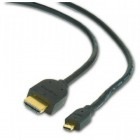 Cablu video Gembird HDMI Male - microHDMI Male, v1.3, 4.5m, negru