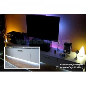 Phobya Banda LED-uri Flexlight HighDensity 36x SMD 30cm rosu
