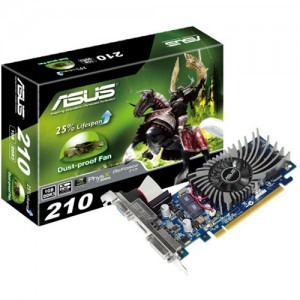 ASUS GeForce 210 1GB DDR3 64-bit low profile