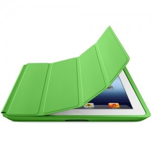 Apple Husa protectie Smart Case Polyurethane Green pentru iPad generatia a 2-a, iPad generatia a 3-a, iPad generatia a 4-a