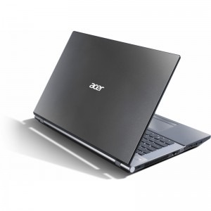 Acer 17.3'' Aspire V3-771G-736b4G1TMaii, Procesor Intel® Core™ i7-3630QM 2.4GHz Ivy Bridge, 4GB, 1TB, GeForce GT 650M 2GB, Linux, Grey