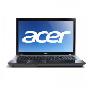 Acer 17.3'' Aspire V3-771G-736b4G1TMaii, Procesor Intel® Core™ i7-3630QM 2.4GHz Ivy Bridge, 4GB, 1TB, GeForce GT 650M 2GB, Linux, Grey