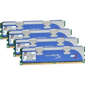 HyperX Blu 8GB DDR2 800MHz CL4 Quad Channel Kit